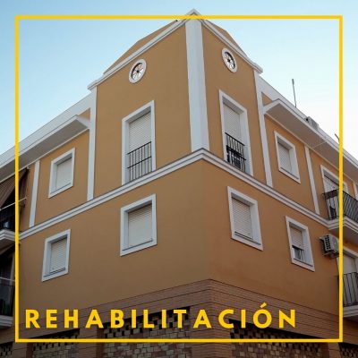 Ejemplo de rehabilitación de fachadas en Sevilla